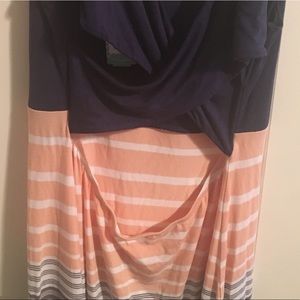 market and spruce mitchel knit maxi dress